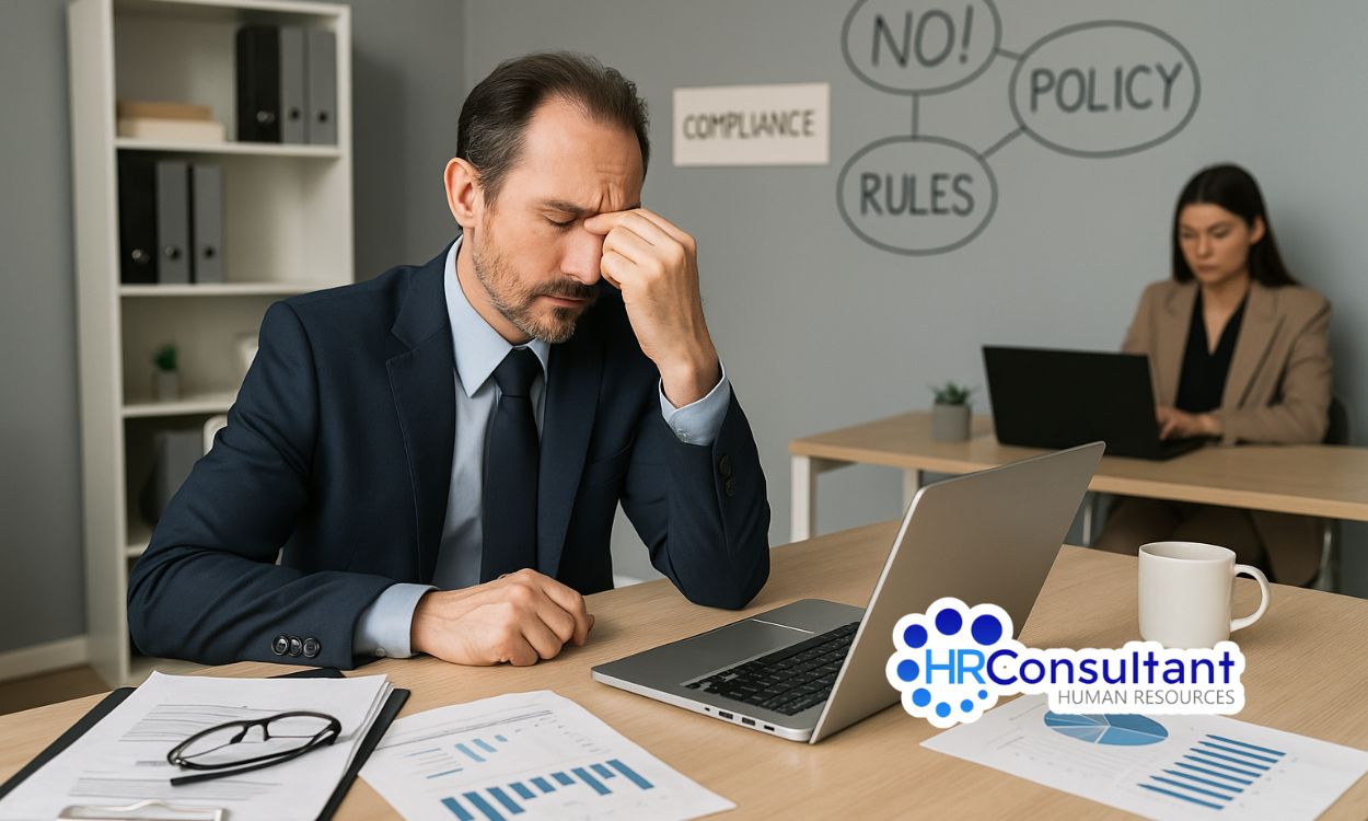 HR consultant y su lucha diaria contra políticas absurdas