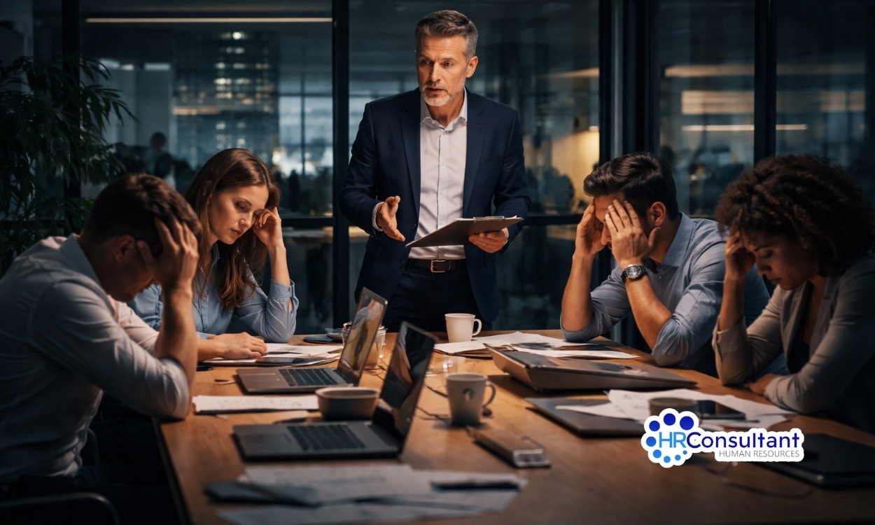 HR Consultant: Reparando lo irreparable en ambientes laborales que apestan